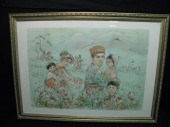 Edna Hibel limited edition han