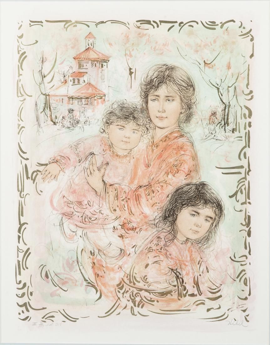 EDNA HIBEL, MOTHER AND DAUGHTERS,