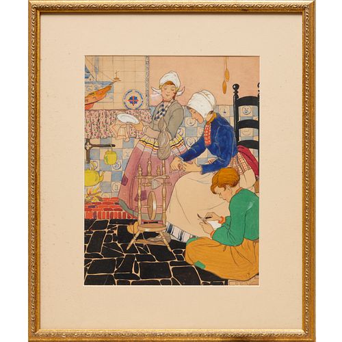 EDNA SHOEMAKER COOKE, MIXED MEDIA