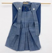 EDO PERIOD BLUE FIVE CRESTED K
