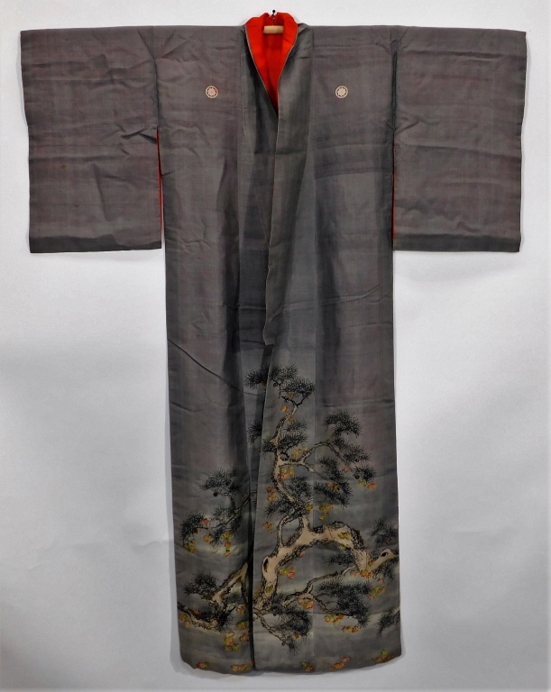 EDO PERIOD HAND PAINTED TREES