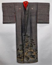 EDO PERIOD HAND PAINTED TREES