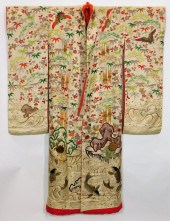 EDO PERIOD YUZEN HAND PAINTED