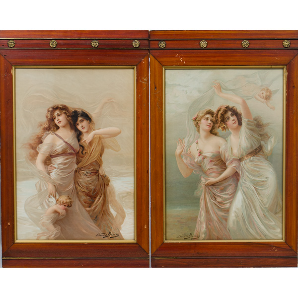 Edouard Bisson Prints French 19th