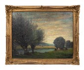 EDOUARD CHAPPEL PASTORAL SCENE