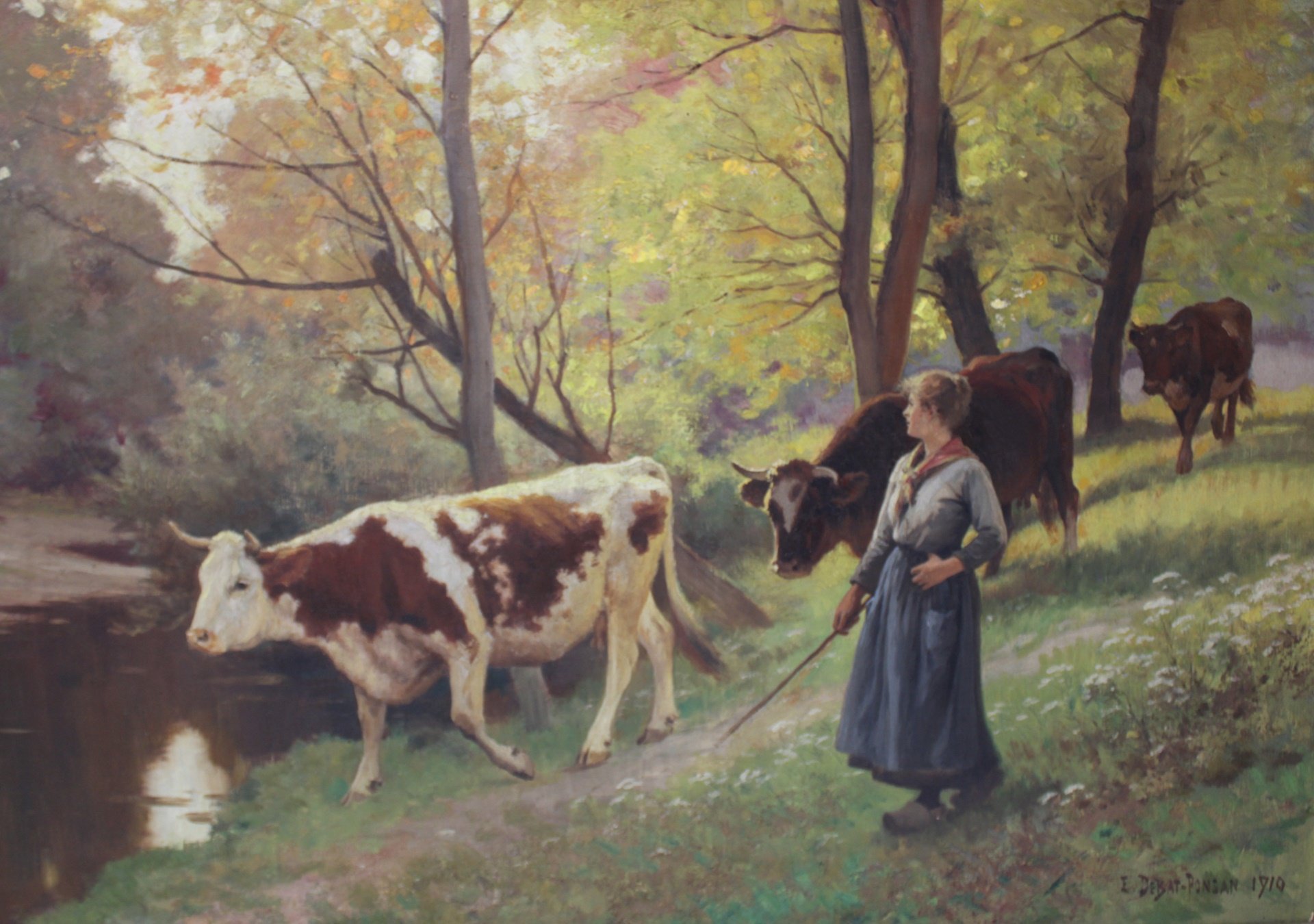 EDOUARD DEBAT-PONSAN (FRENCH,