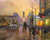 Edouard Leon Cortes (French 18