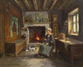 Edouard Leon Cortes (French 18