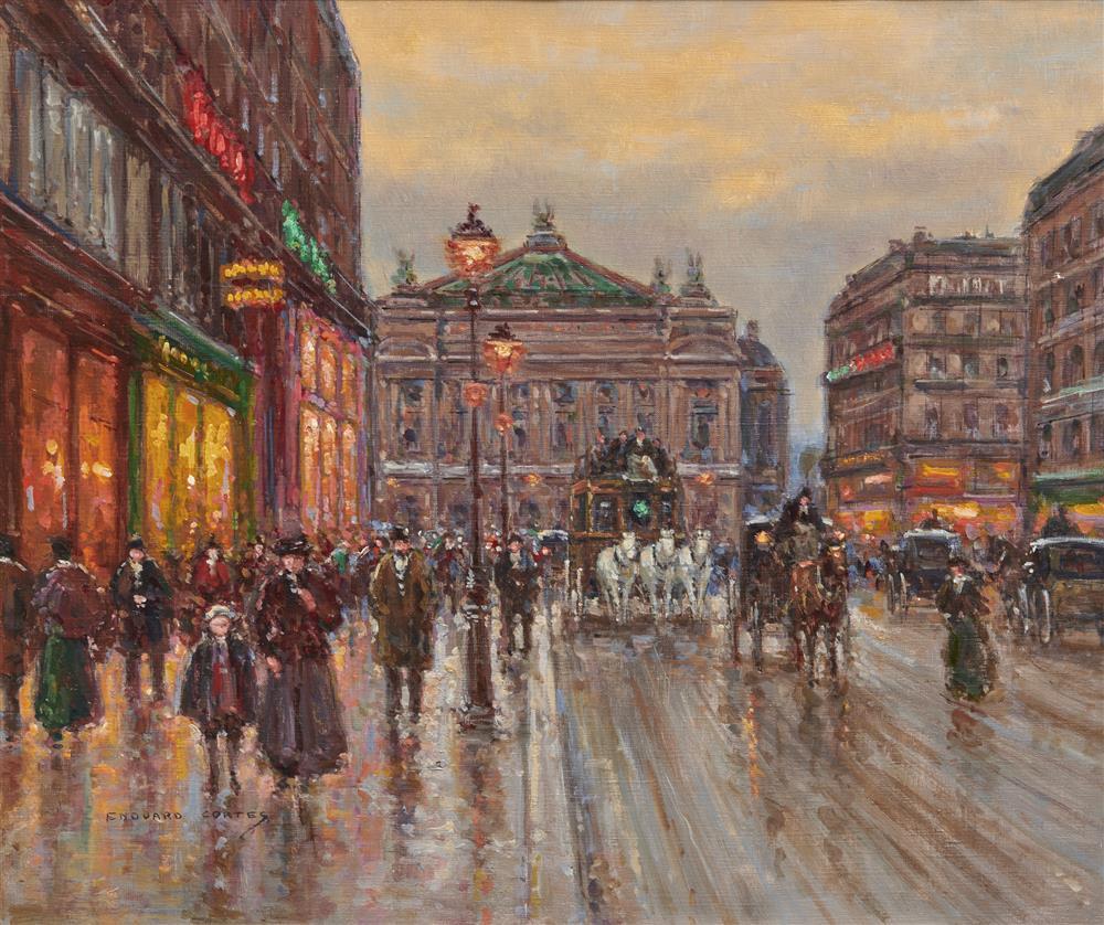 EDOUARD LEON CORTES, (FRENCH,