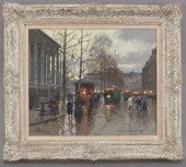 Edouard Leon Cortes oil painti