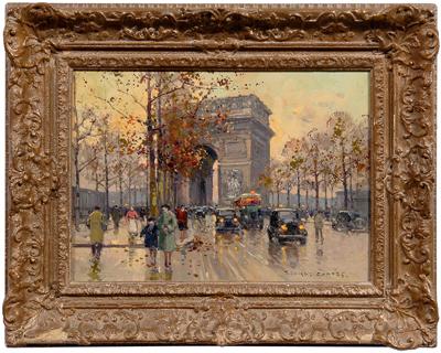 Edouard Leon Cortes painting