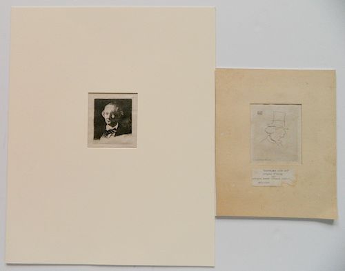 EDOUARD MANET 2 ETCHINGSEdouard