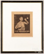 EDOUARD MANET, ENGRAVINGEdouar