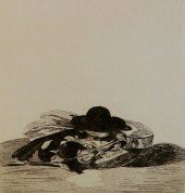 EDOUARD MANET ETCHING AND AQUA