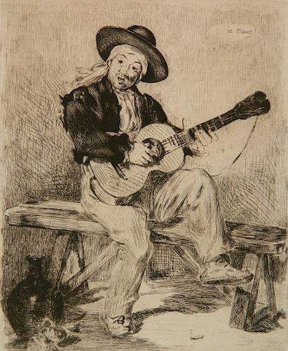 EDOUARD MANET ETCHING AND