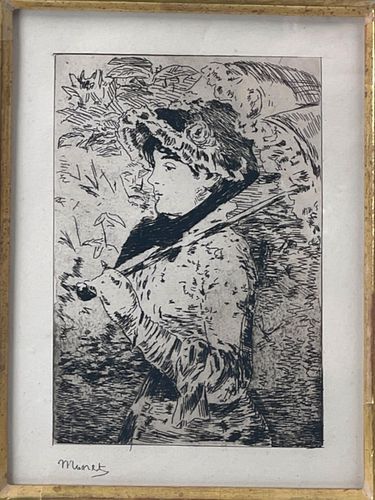 EDOUARD MANET "JEANNE-LE
