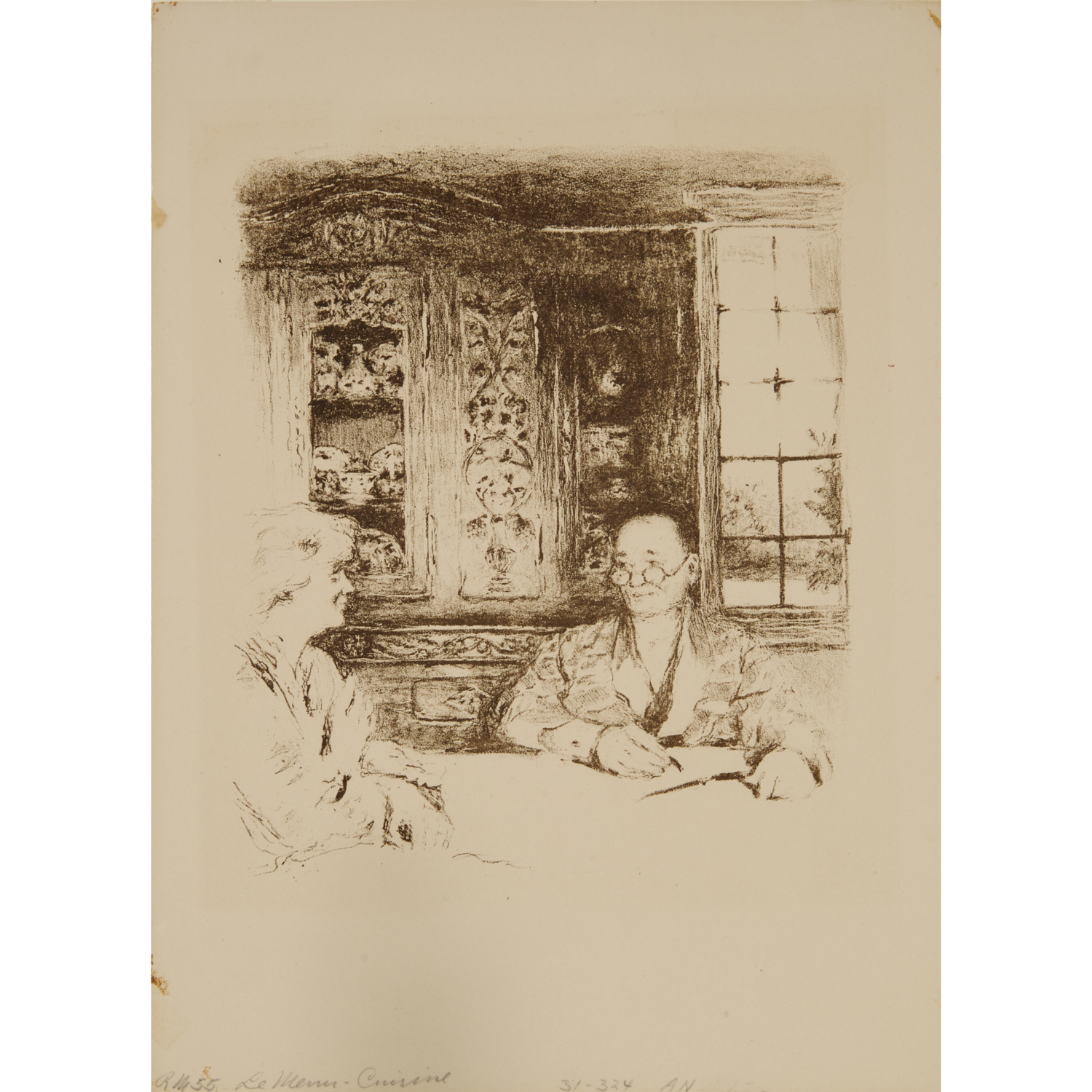 EDOUARD VUILLARD, LITHOGRAPH,