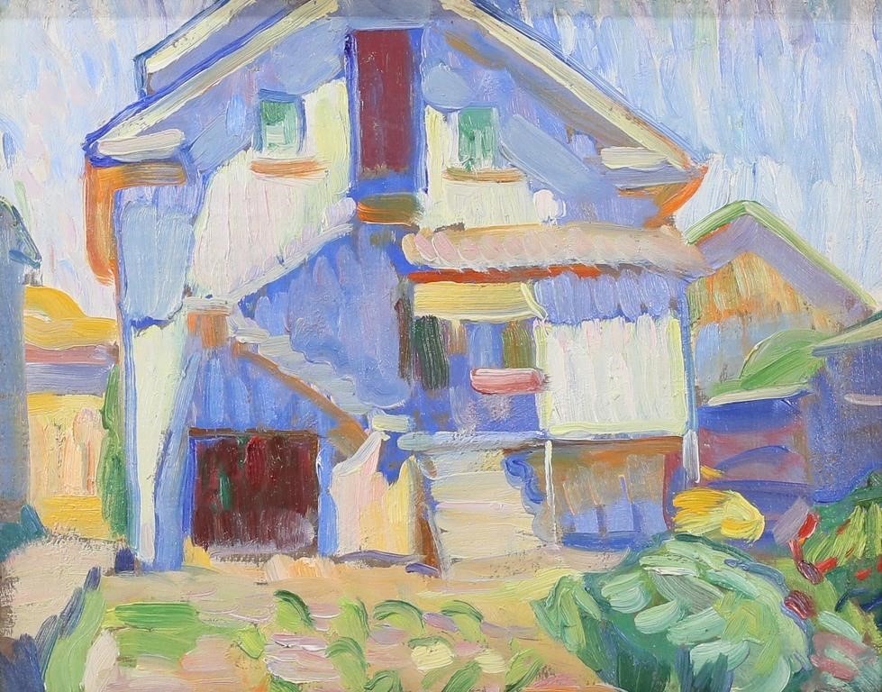 EDOUARD VYSEKAL OIL ON CANVAS