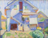 EDOUARD VYSEKAL OIL ON CANVAS