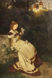 EDUARD NICZKY OIL ON BOARD POR