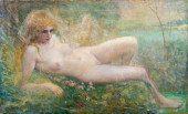 EDUARD VEITH VEILED RECLINING