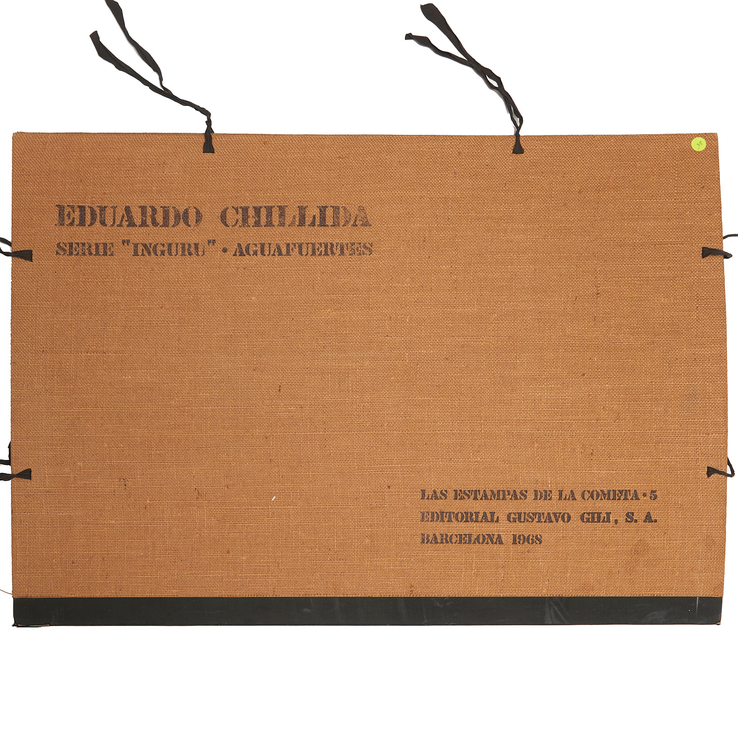 EDUARDO CHILLIDA, COMPLETE "INGURU"