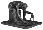 EDUARDO PAOLOZZI BRONZE NEWTON