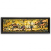 EDUARDO SANCHEZ OIL PAINTING O