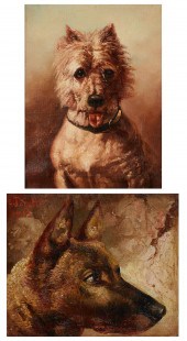 EDUARDO TOJETTI, TWO DOG PORTR