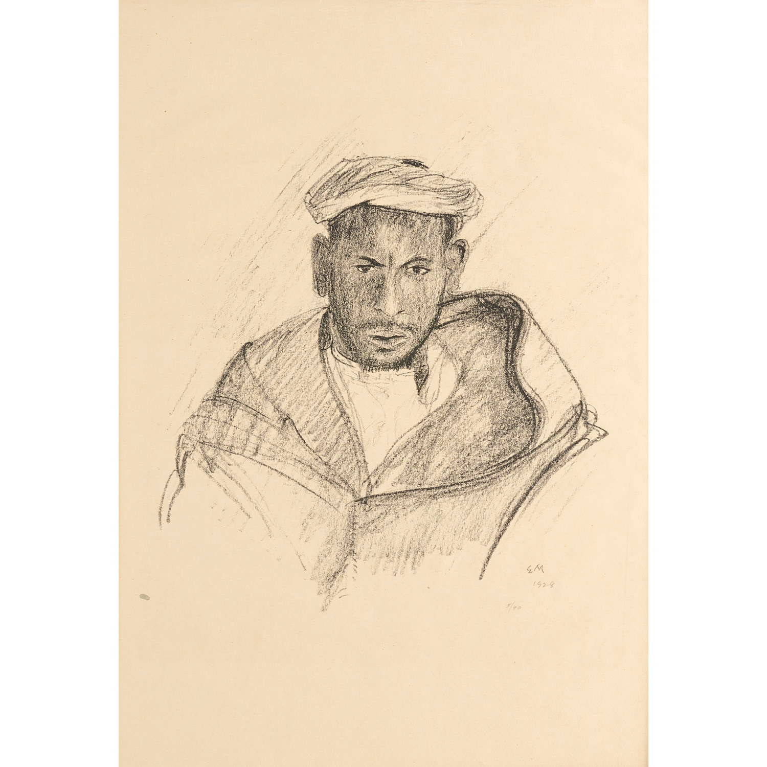 EDVARD MUNCH (ATTRIB.), LITHOGRAPH,