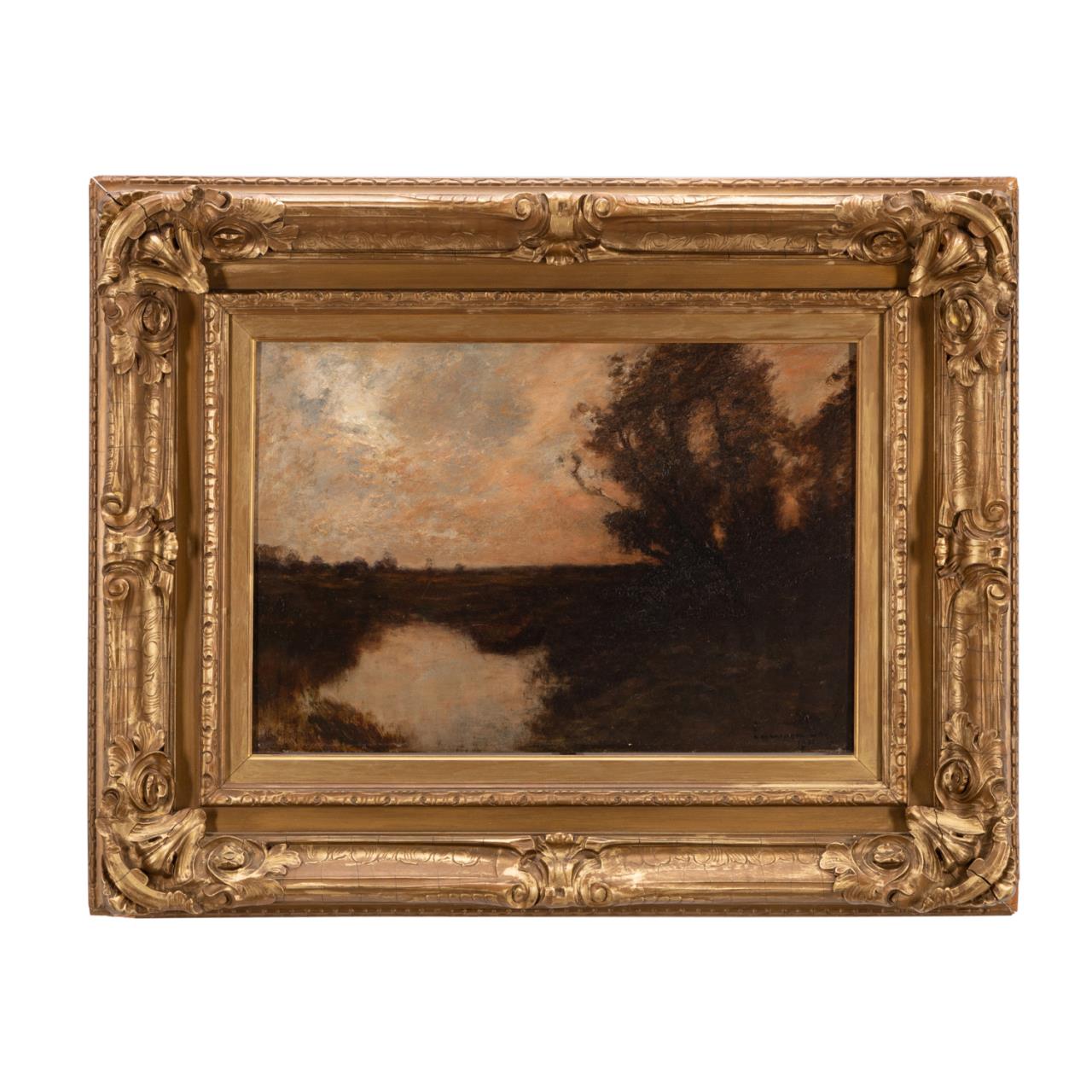 EDWARD B. GAY MARSHY LANDSCAPE AT