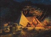EDWARD B. QUIGLEY OIL ON PANEL