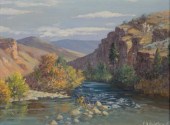 EDWARD B. QUIGLEY OIL ON BOARD