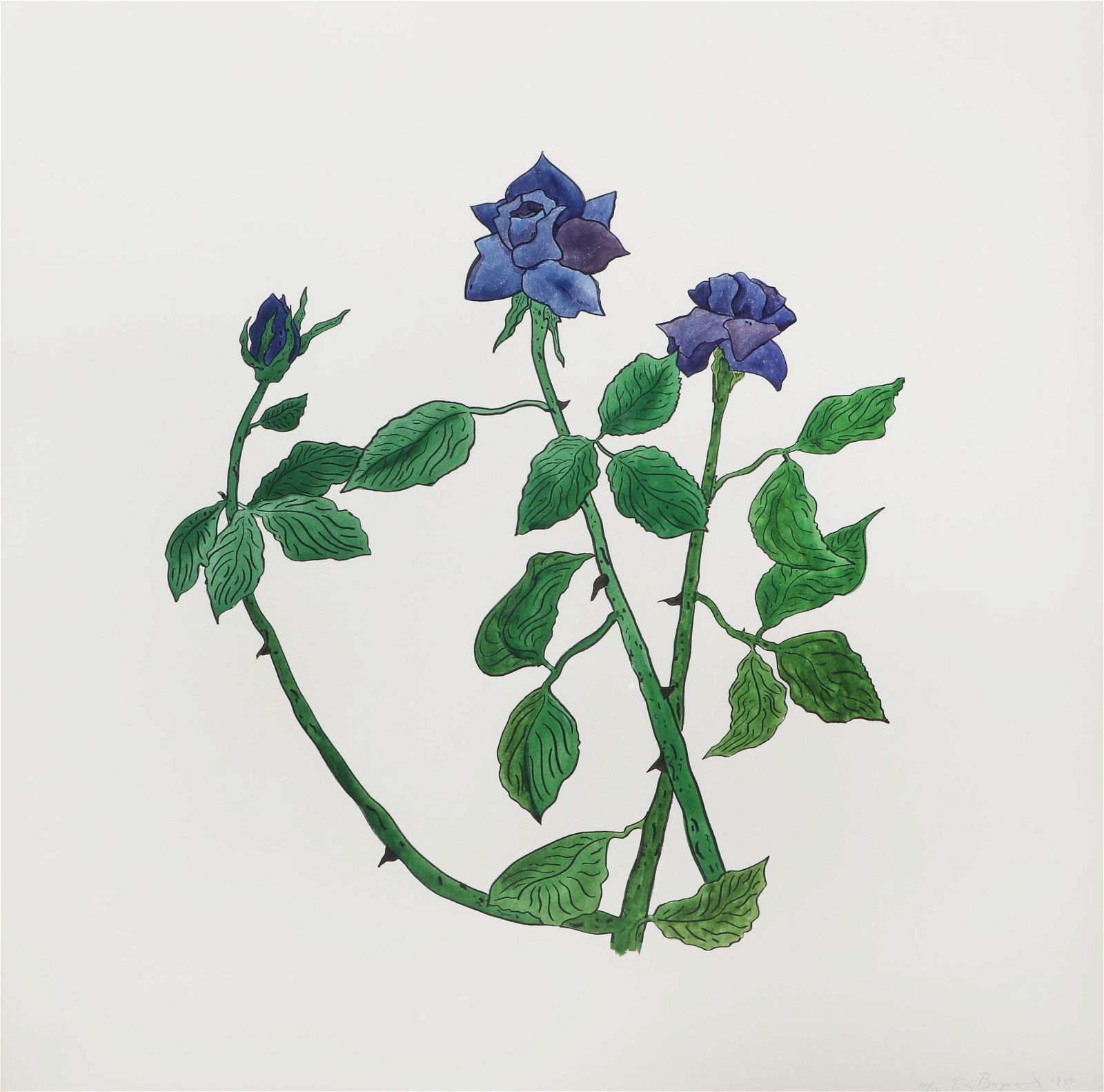 EDWARD BAYNARD, THE ROSES, 1980