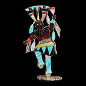 Edward Beyuka Zuni Inlay Gan D