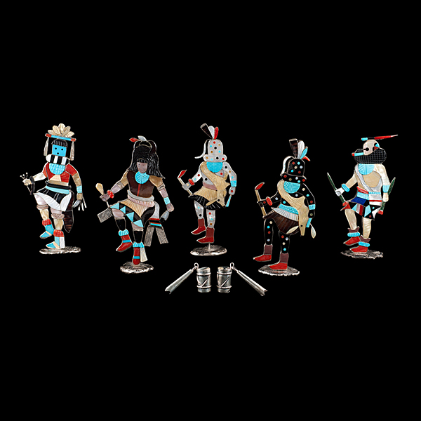 Edward Beyuka Zuni Inlay Katsina