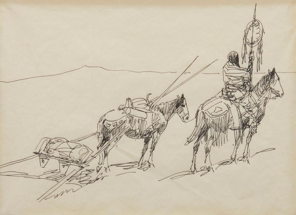 EDWARD BOREIN, (1827-1945), "INDIAN