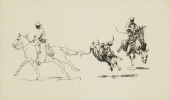 EDWARD BOREIN (1872-1945), COW