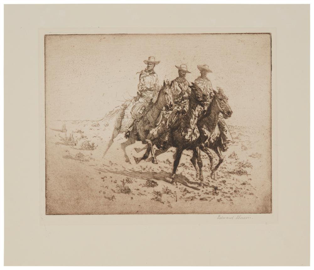 EDWARD BOREIN (1872-1945), "GOING