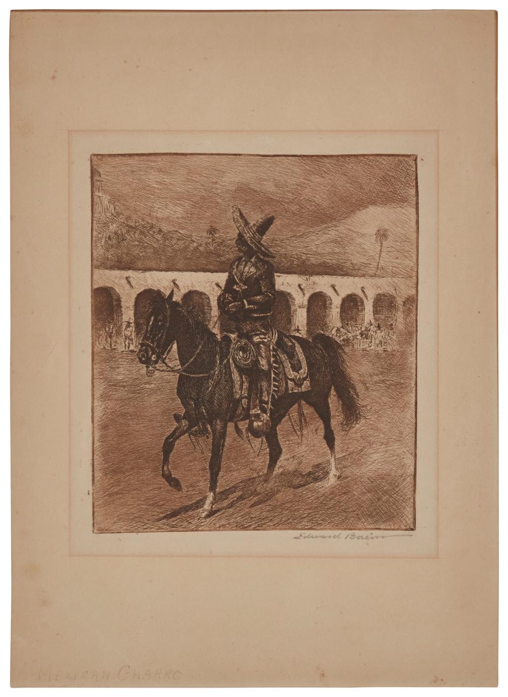 EDWARD BOREIN (1872-1945), "MEXICAN
