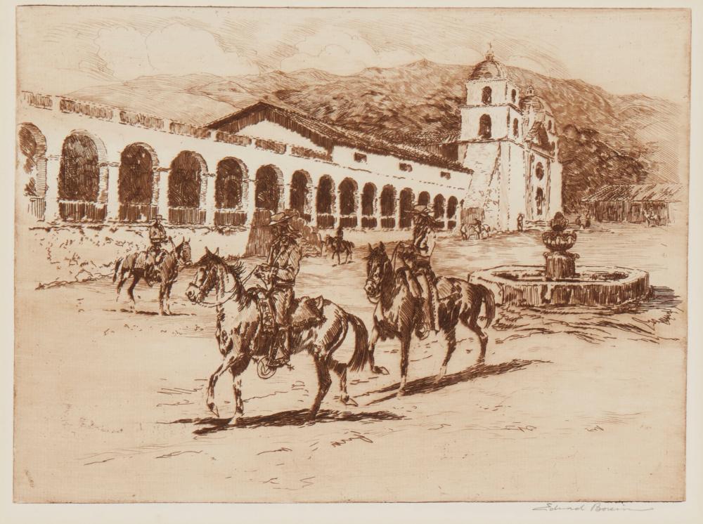 EDWARD BOREIN (1872-1945), "MISSION
