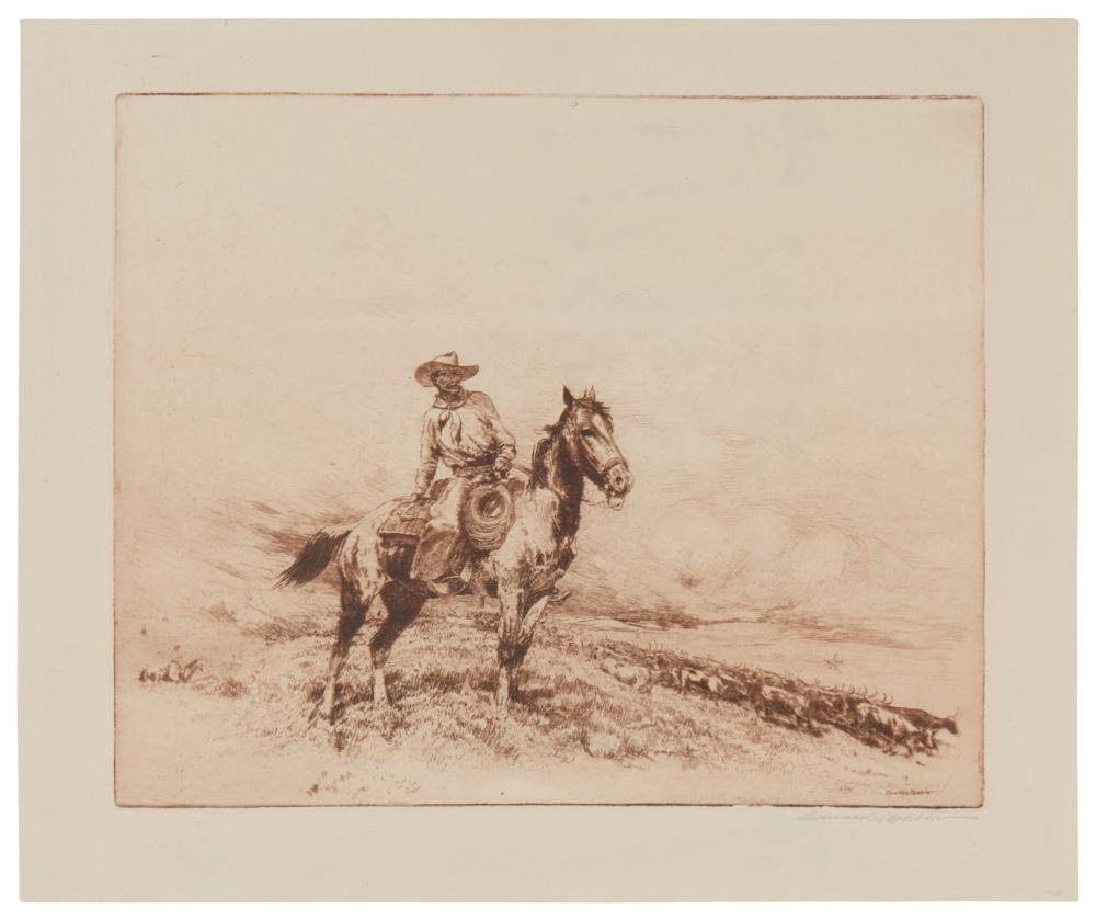 EDWARD BOREIN (1872-1945), "TRAIL