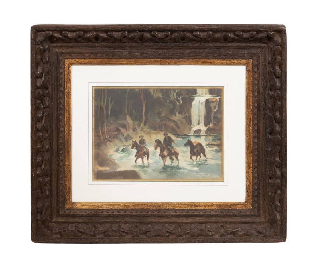 EDWARD BOREIN COWBOYS ON