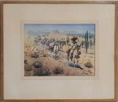 Edward Borein Pancho Villa and