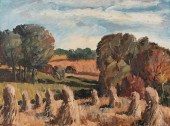 EDWARD CARLSON LANDSCAPE W/ HA