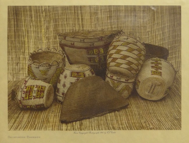 Edward Curtis gravure print
