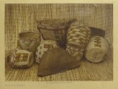 Edward Curtis gravure print ''