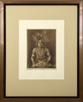 EDWARD CURTIS PHOTOGRAVURE, SN