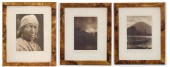 EDWARD CURTIS THREE PHOTOGRAVU
