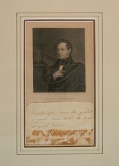 EDWARD EVERETT AUTOGRAPHEdward